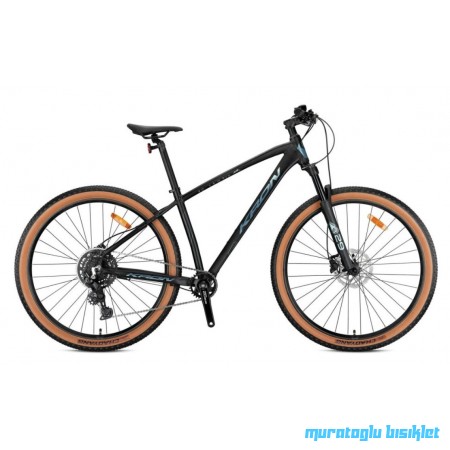 27.5J KRON XC 150 PRO HD DAĞ BİSİKLETİ - MAT SİYAH/GRİ - 38
