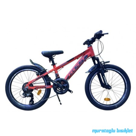 20J RUUT GRUFF 21V VB ÇOCUK BİSİKLETİ - KIRMIZI SİYAH