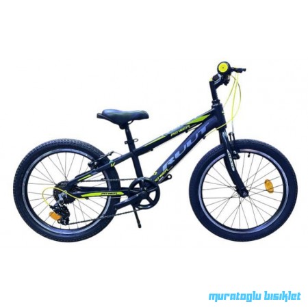 20J RUUT POWER 7V VB ÇOCUK BİSİKLETİ - SİYAH LİME