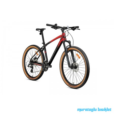 27.5J KRON XC 150 24V HD DAĞ BİSİKLETİ - SİYAH KIRMIZI FÜME - 38 KADRO