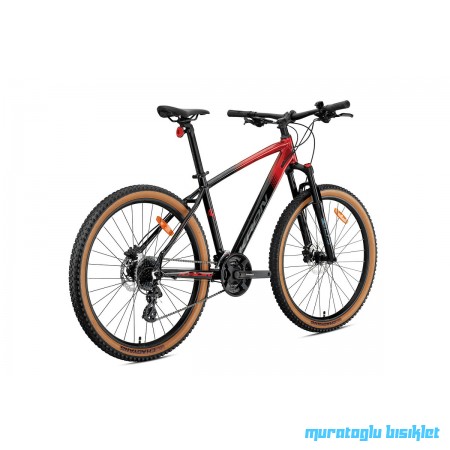 27.5J KRON XC 150 24V HD DAĞ BİSİKLETİ - SİYAH KIRMIZI FÜME - 38 KADRO