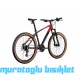 27.5J KRON XC 150 24V HD DAĞ BİSİKLETİ - SİYAH KIRMIZI FÜME - 38 KADRO