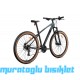 27.5J KRON XC 150 24V HD DAĞ BİSİKLETİ - MAT SİYAH FÜME - 38 KADRO
