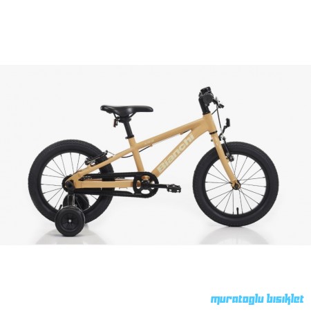 16J BİANCHI XR16  ÇOCUK BİSİKLETİ - YAVRUAĞZI KREM