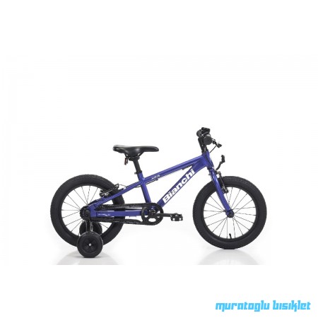 16J BİANCHI XR16  ÇOCUK BİSİKLETİ - MAVİ BEYAZ