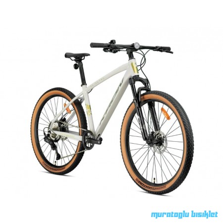 27.5J KRON XC 100 PRO HD DAĞ BİSİKLETİ - BEJ PARLAK SARI - 38 KADRO