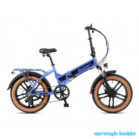 20J LOOP DISCOVERY 7V HD ELEKTRİKLİ KATLANIR BİSİKLET - MAVİ FÜME