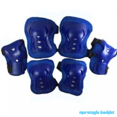 TEX ÇOCUK DİZLİK DİRSEKLİK SET   - LACİVERT 