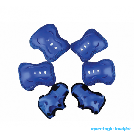 TEX ÇOCUK DİZLİK DİRSEKLİK SET   - LACİVERT 