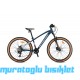26J KRON XC 100 HD DAĞ BİSİKLETİ - MAT KOYU LACİVERT GRİ KIRMIZI - 36 KADRO