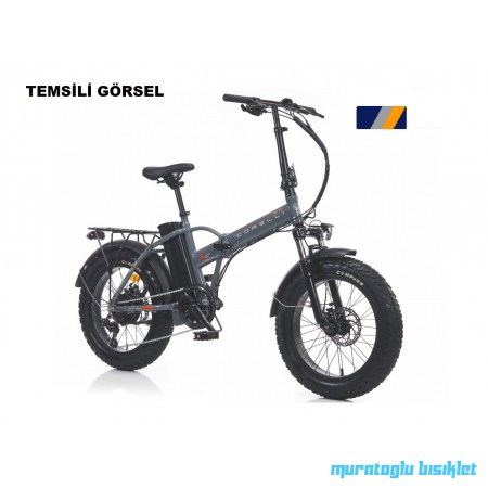 20J CORELLİ VONIQ HD ELEKTRİKLİ BİSİKLET - MAT KOYU MAVİ - 42 KADRO