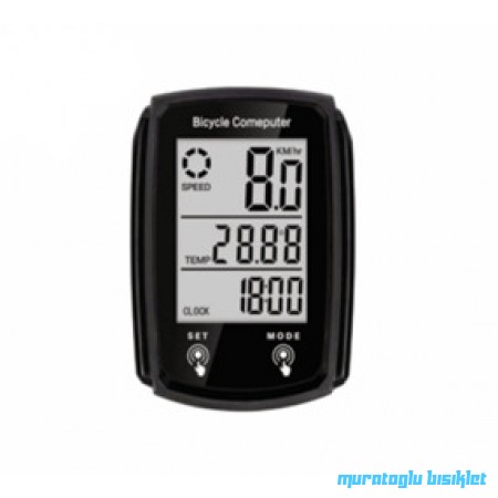 TEX XBYC 6146 KM Saati Kablolu - Siyah