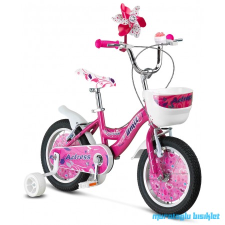 12J ÜMİT ACTRESS KIZ ÇOCUK BİSİKLETİ - KOYU PEMBE