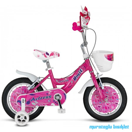 12J ÜMİT ACTRESS KIZ ÇOCUK BİSİKLETİ - KOYU PEMBE