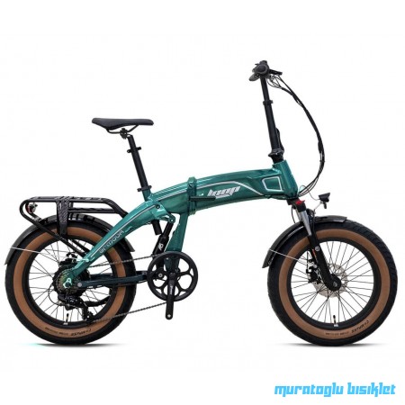 20J LOOP ARMOUR 7V HD ELEKTRİKLİ KATLANIR BİSİKLET - YEŞİL GRİ