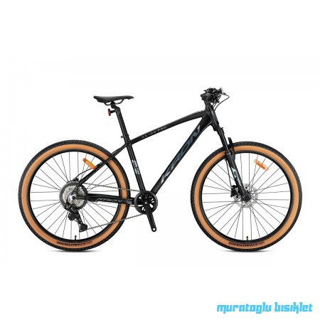 27.5J KRON XC 100 PRO HD DAĞ BİSİKLETİ - MAT SİYAH FÜME - 38 KADRO