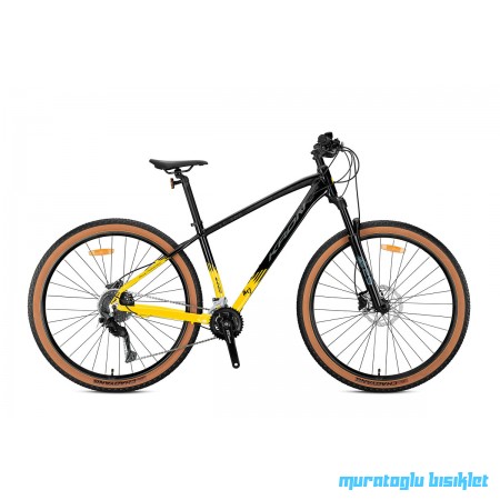 29J KRON XC 300 HD 18V DAĞ BİSİKLETİ - SİYAH SARI FÜME - 43 KADRO