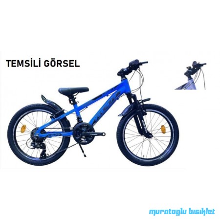 20J RUUT GRUFF 21V VB ÇOCUK BİSİKLETİ - GRİ SİYAH