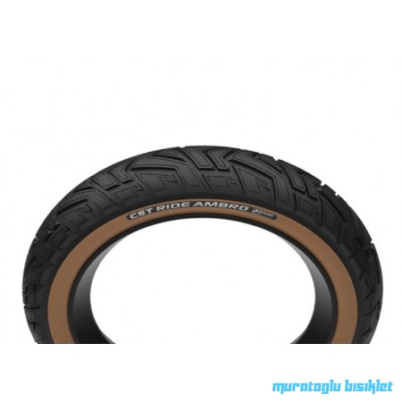 CST Dış Lastik 20X4.00 RIDE AMBRO Kahve Yanak Zırhlı