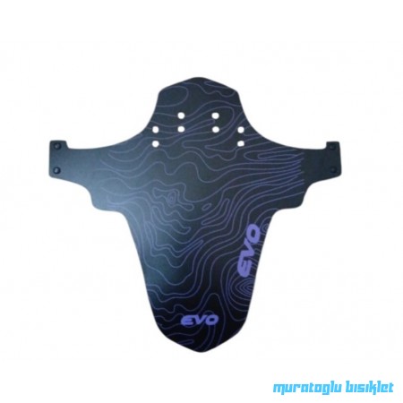 EVO PVC ÇAMURLUK ÖN-ARKA UYUMLU - Siyah Mor