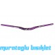 LUNJE Gidon Alüminyum 31.8mm 780mm - Mor Siyah Beyaz