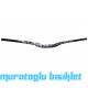 LUNJE Gidon Alüminyum 31.8mm 780mm - Siyah Beyaz