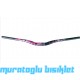 LUNJE Gidon Alüminyum 31.8mm 780mm - Siyah Pembe Beyaz