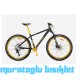 27.5J KRON REBEL 8V HD DAĞ BİSİKLETİ - MAT SİYAH SARI- 42 KADRO