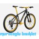 27.5J KRON REBEL 8V HD DAĞ BİSİKLETİ - MAT SİYAH SARI- 42 KADRO