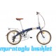 20J BİANCHİ FOLDING NEW VINTAGE KATLANIR BİSİKLET -  LACİVERT KREM