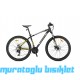 27,5J KRON XC75 21V VB DAĞ BİSİKLETİ - MAT SİYAH BEJ NEON SARI - 38 KADRO