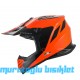 SWAY - FS-618 STARDUST CROSS KASK - PARLAK TURUNCU SİYAH - LARGE BEDEN