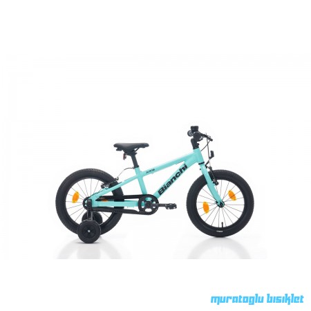 16J BİANCHI XR16  ÇOCUK BİSİKLETİ - CELESTE SİYAH
