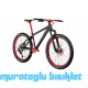 27.5J KRON REBEL 8V HD DAĞ BİSİKLETİ - MAT SİYAH KIRMIZI - 42 KADRO