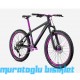 27.5J KRON REBEL 8V HD DAĞ BİSİKLETİ - MAT SİYAH MOR - 42 KADRO