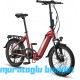 20J MOSSO KRONOS ELEKTRİKLİ BİSİKLET - BORDO