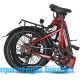 20J MOSSO KRONOS ELEKTRİKLİ BİSİKLET - BORDO