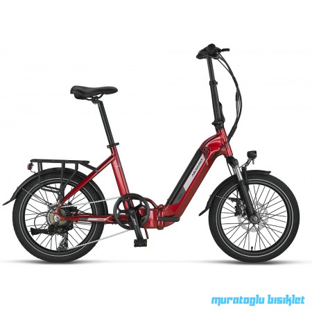 20J MOSSO KRONOS ELEKTRİKLİ BİSİKLET - BORDO