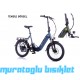 20J CORELLİ TOREX 300 KATLANIR ELEKTRİKLİ BİSİKLET - HAKİ - 39 KADRO