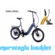 20J CORELLİ TOREX 300 KATLANIR ELEKTRİKLİ BİSİKLET - SARI - 39 KADRO