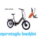 20J CORELLİ TOREX 200 KATLANIR ELEKTRİKLİ BİSİKLET - TURUNCU - 39