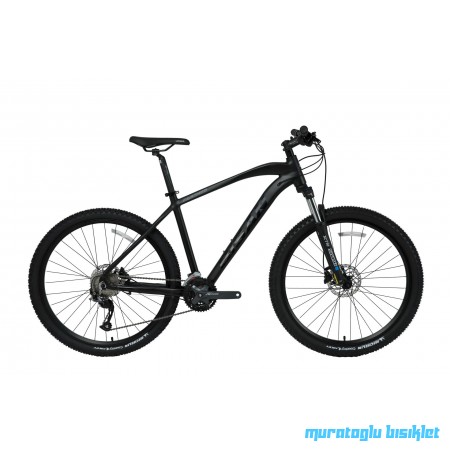 27.5J BİSAN MTX 7400 DAĞ BİSİKLETİ - MAT SİYAH - 43 KADRO