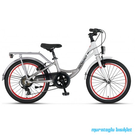 20J MOSSO INFINITY 6V ÇOCUK BİSİKLETİ - BEYAZ GÜMÜŞ