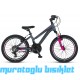 20J MOSSO WILDFIRE 21V KIZ ÇOCUK BİSİKLETİ - ANTRASİT PEMBE
