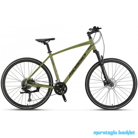 28J MOSSO LEGARDA PRO X18 MSM ŞEHİR BİSİKLETİ - YEŞİL SİYAH - 46 KADRO