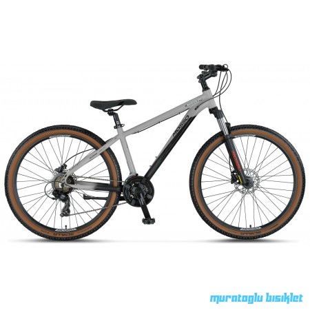 27.5J MOSSO WILDFIRE LTD H DAĞ BİSİKLETİ - MAT GRİ - 41 KADRO