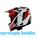 SWAY - FS-635 NOVA CROSS KASK - SİYAH BEYAZ KIRMIZI - L BEDEN