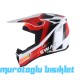 SWAY - FS-635 NOVA CROSS KASK - SİYAH BEYAZ KIRMIZI - L BEDEN