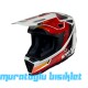 SWAY - FS-635 NOVA CROSS KASK - SİYAH BEYAZ KIRMIZI - L BEDEN