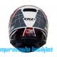 SWAY - FS-635 SUPER CROSS KASK - SİYAH KIRMIZI BEYAZ - L BEDEN
